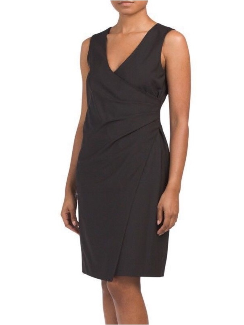 Theory KARIANNA Adiran Suiting Wool Blend Black Dress